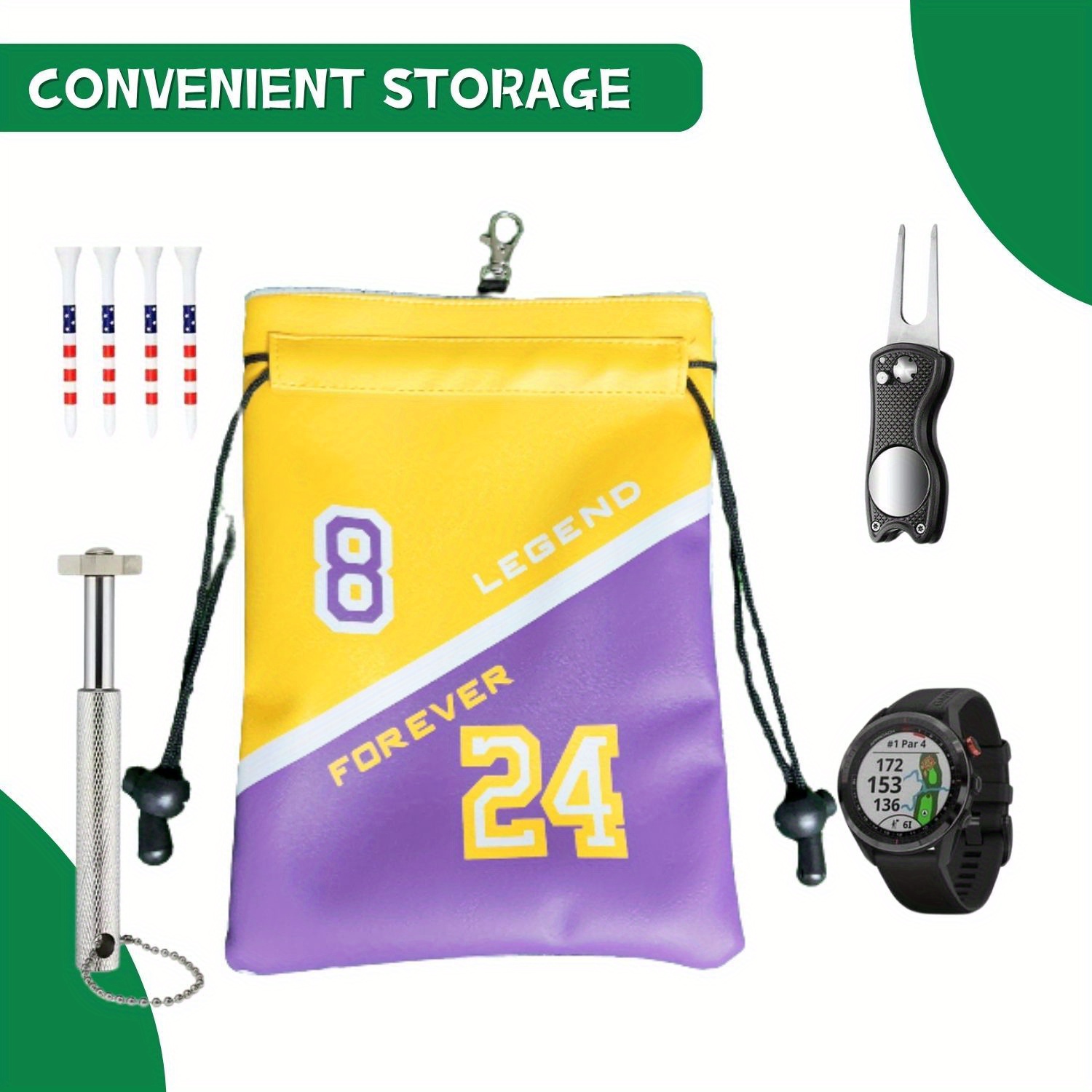 Bolsa Engraçada para Objetos d - Golf Ball Premium avaliação e preço