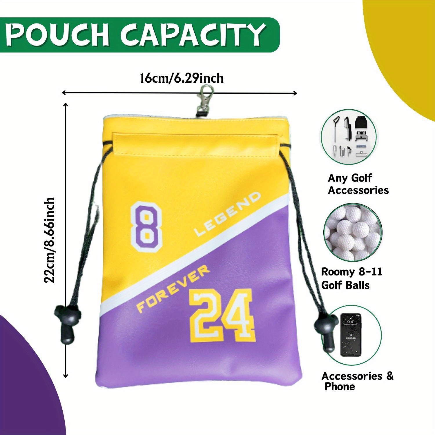 Bolsa Engraçada para Objetos d - Golf Ball Premium avaliação e preço