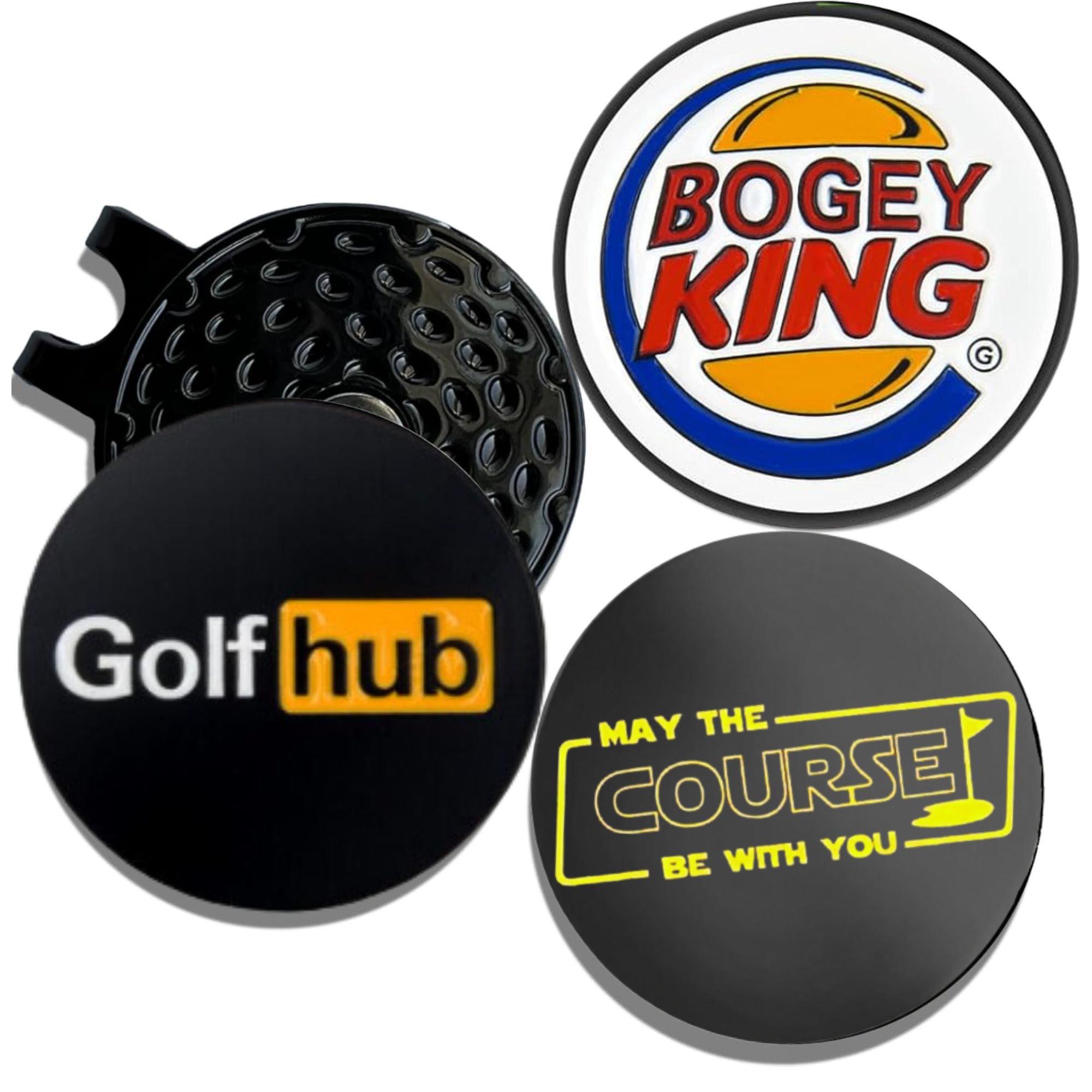 3 Marcadores de Bola de Golfe  - Golf Ball Premium avaliação e preço